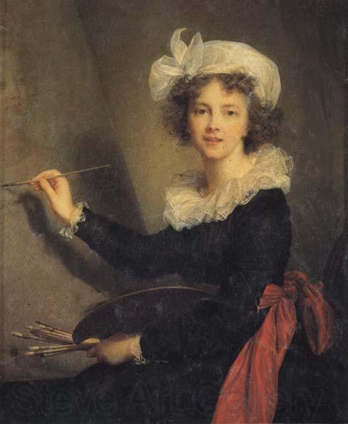 Elisabeth-Louise Vigee-Lebrun Self-Portrait Germany oil painting art